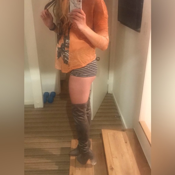 OTK gray heeled boots - Picture 12 of 12